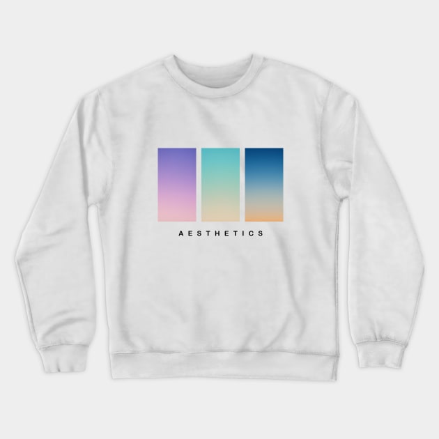 Color Aesthetics Crewneck Sweatshirt by onlyheaven